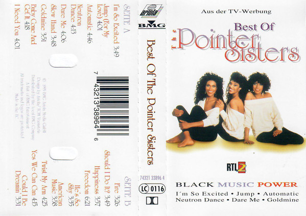 The Pointer Sisters – Best Of The Pointer Sisters (1995, CD) - Discogs