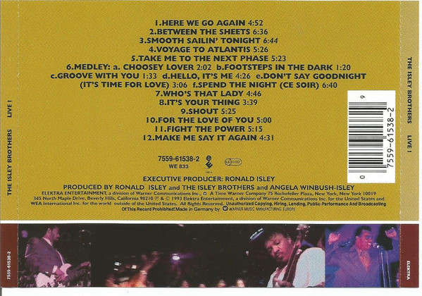 Album herunterladen The Isley Brothers - Live
