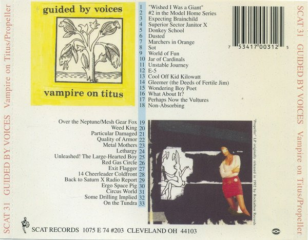 télécharger l'album Guided By Voices - Vampire On Titus Propeller
