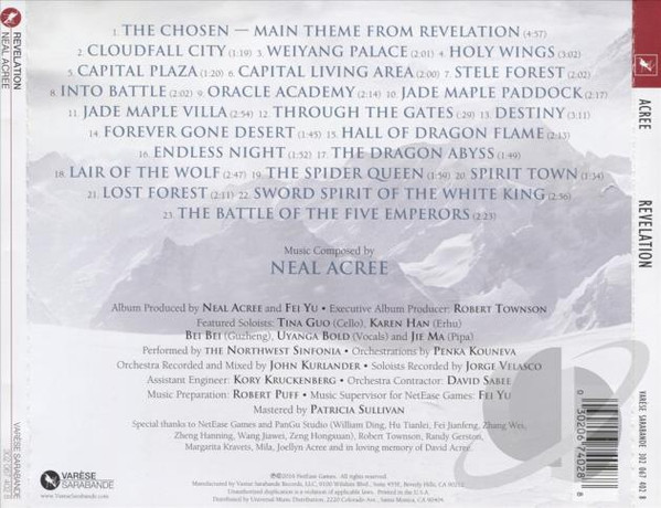 last ned album Neal Acree - Revelation Original Online Game Soundtrack