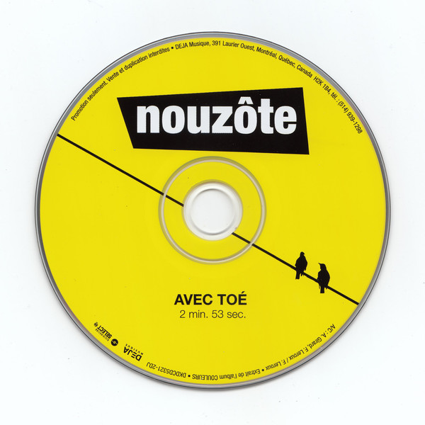 Album herunterladen Nouzôte - Avec Toé