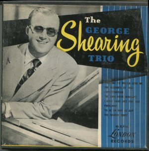 ◆ GEORGE SHEARING Trio / The Man From Minton's / Someone to Watch Over Me ◆ London 547 (78rpm SP) ◆