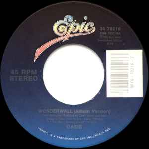 Oasis – Wonderwall (1995, Vinyl) - Discogs