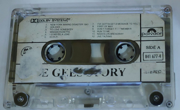 Bee Gees – Bee Gees Story (1989, Cassette) - Discogs
