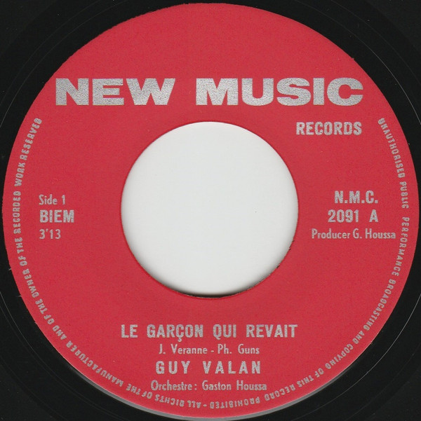 descargar álbum Guy Valan - Le Garçon Qui Rêvait