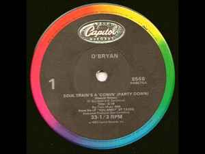 O'Bryan - Soul Train's A 'Comin' (Party Down) album cover