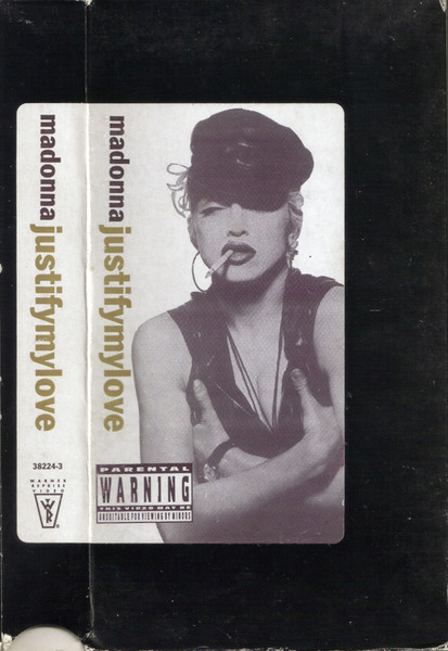 Madonna – Justify My Love (1990, VHS) - Discogs