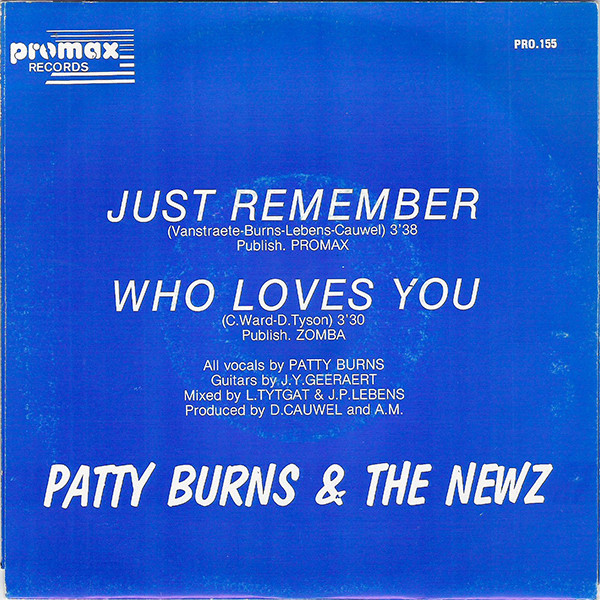 baixar álbum Patty Burns + The Newz - Just Remember