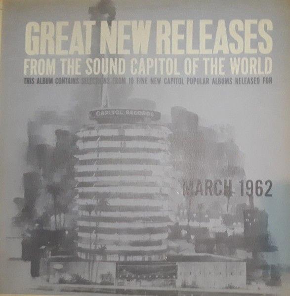 Great New Releases From The Sound Capitol Of The World - March 1962 (1962