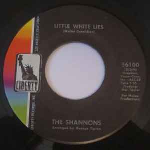 The Shannons (2) - Little White Lies / Are You Sincere album cover