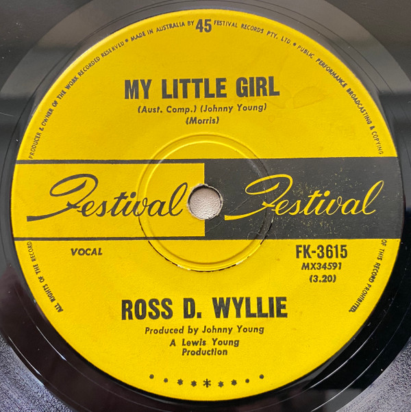 descargar álbum Ross D Wyllie - My Little Girl