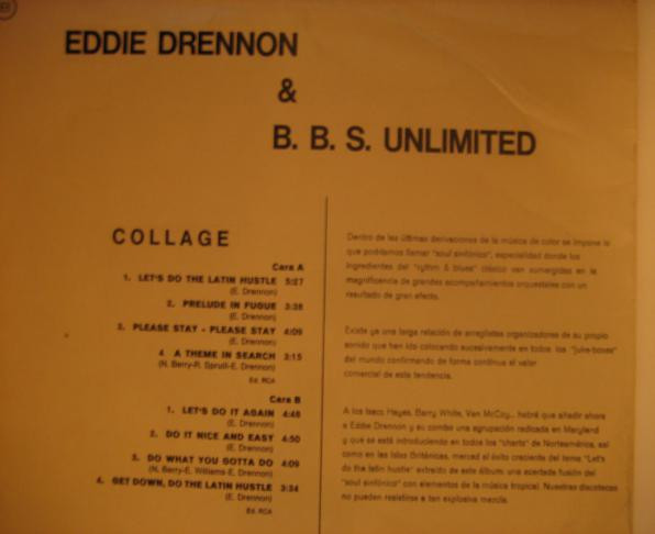 lataa albumi Eddie Drennon & The B B S Unlimited - Collage