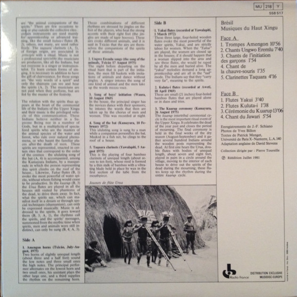 baixar álbum Various - Brésil Musiques Du Haut Xingu