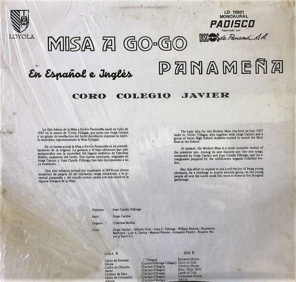 télécharger l'album Coro Colegio Javier - Misa A Go Go Panameña