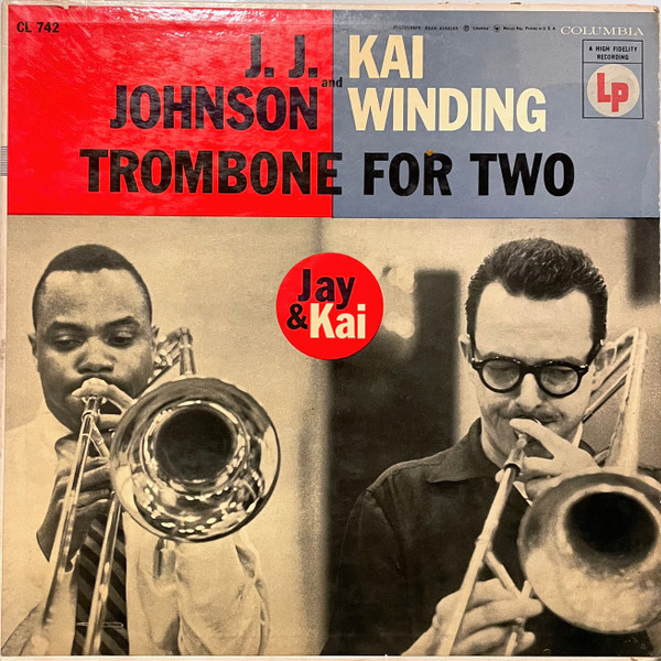 J.J. Johnson And Kai Winding - Trombone For Two | Releases | Discogs