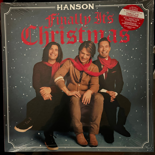 Hanson Finally It’s Christmas (2022, Red, Vinyl) Discogs