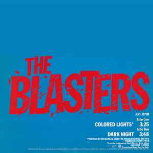 The Blasters - Colored Lights / Dark Night