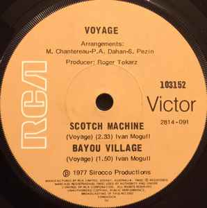 Voyage - Scotch Machine / Bayou Village album cover