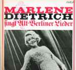 Cover of Marlene Dietrich Singt Alt-Berliner Lieder, 1982, Vinyl