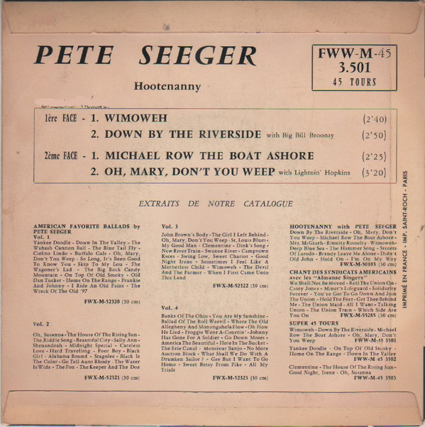 Album herunterladen Pete Seeger - Hootenanny