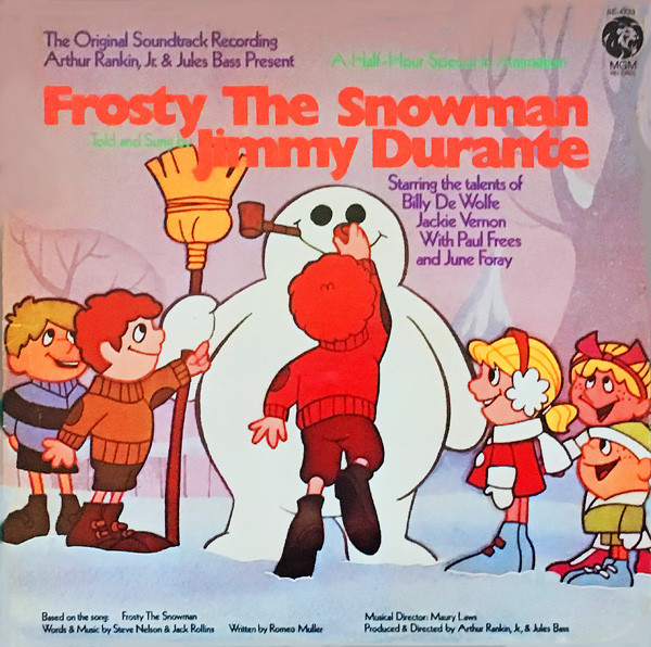Frosty The Snowman (Original Sound Track Recording) (1970, Vinyl 