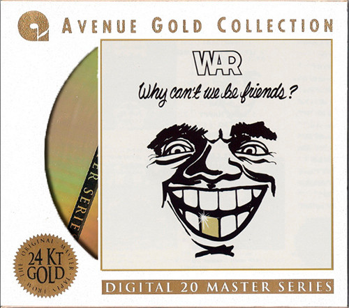 War – Why Can't We Be Friends? (1995, 24Kt Gold, CD) - Discogs