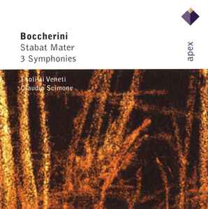 Luigi Boccherini - Stabat Mater • 3 Symphonies album cover