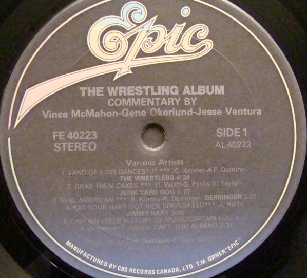 last ned album Various - The Wrestling Album