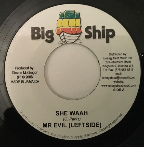 Dr. Evil / Black Ryno – She Waah / Bendover (2008, Vinyl) - Discogs