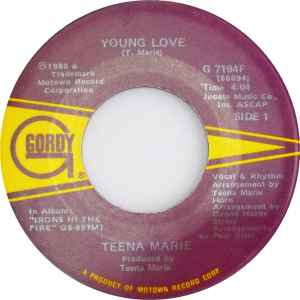 Teena Marie - Young Love / First Class Love (Vinyl, US, 1980) For 