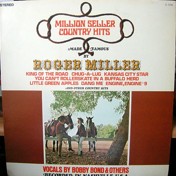 lataa albumi Download Bobby Bond - Million Seller Country Hits Made Famous By Roger Miller album