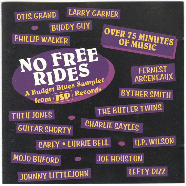 Various – No Free Rides – A Budget Blues Sampler From JSP (CD)