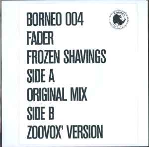 Fader (2) - Frozen Shavings album cover