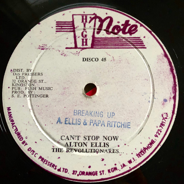 lataa albumi Alton Ellis & Papa Ritchie - Breaking Up