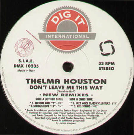 lataa albumi Thelma Houston - Dont Leave Me This Way New Remixes