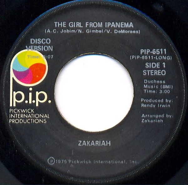 Album herunterladen Zakariah - The Girl From Ipanema