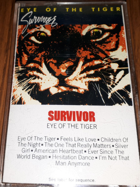 Survivor – Eye Of The Tiger (1990, Cassette) - Discogs