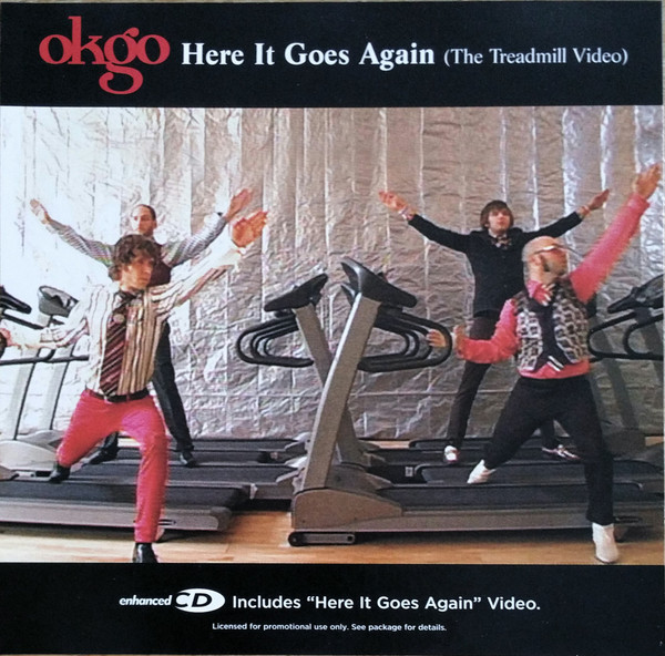 OKGo ok Go Get over / You're LIMITED RARE 2TRK SAMPLER PROMO DJ CD single  2002
