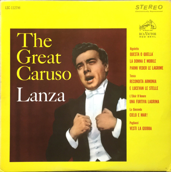 Mario Lanza The Great Caruso 1963 Vinyl Discogs