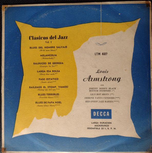 Louis Armstrong – Jazz Classics (1944, Shellac) - Discogs