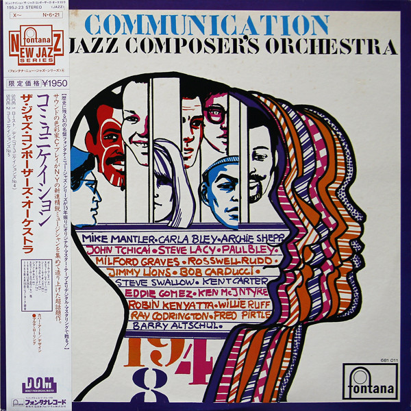 The Jazz Composer's Orchestra – Communication (1966, Gatefold