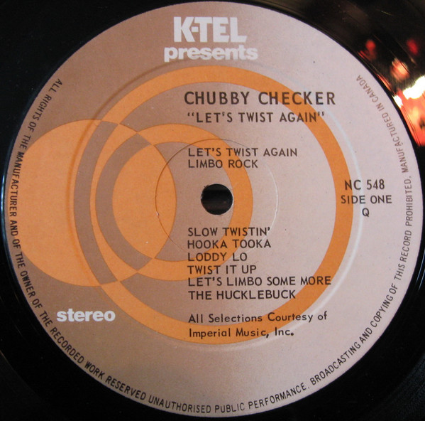 Chubby Checker - Let's Twist Again | K-Tel (NC 548) - 4