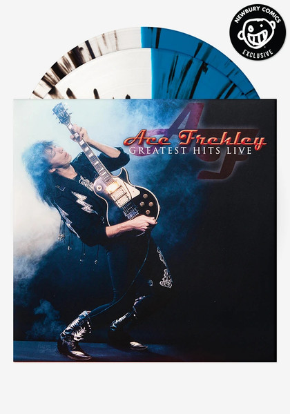 Ace Frehley – Greatest Hits Live (2021, Blue, White, & Black Splatter 
