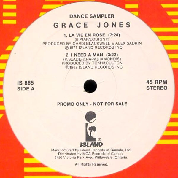 baixar álbum Grace Jones - Dance Sampler