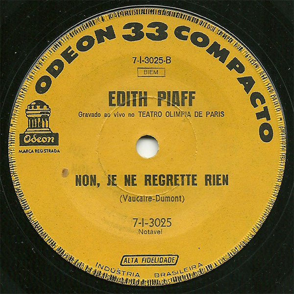 descargar álbum Edith Piaf - Mon Dieu