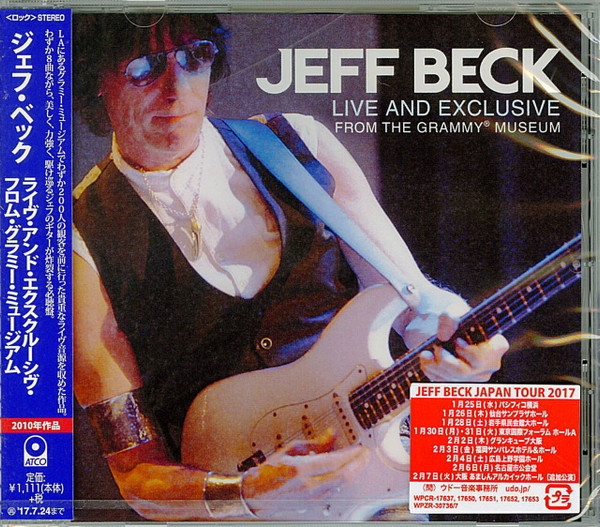 Jeff Beck Live And Exclusive From The Grammy Museum Releases Discogs