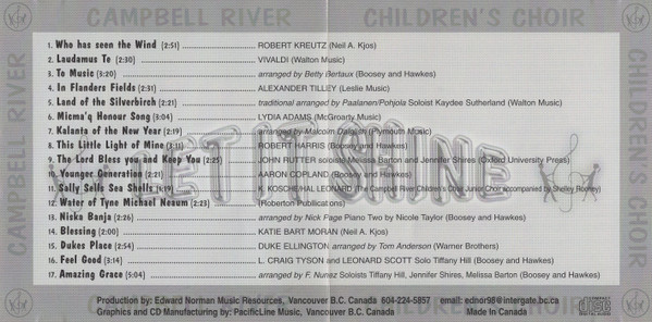 lataa albumi Campbell River Children's Choir - Let It Shine