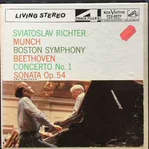 Sviatoslav Richter - Concerto No. 1 / Sonata Op. 54 album cover