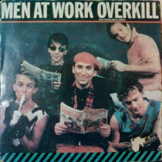 Men At Work – Overkill (1983, Vinyl) - Discogs