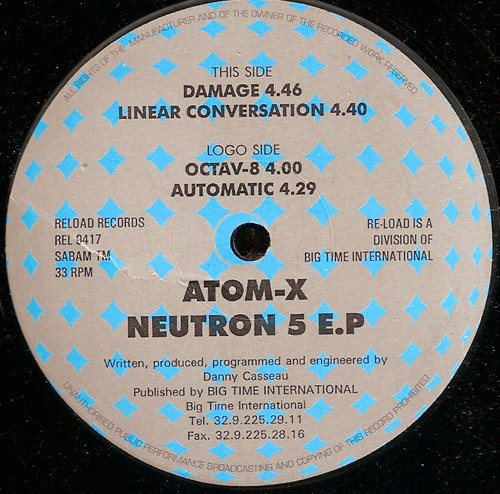 Album herunterladen AtomX - Neutron 5